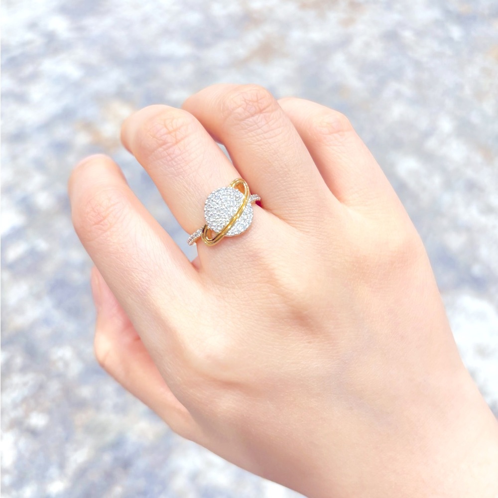 APM Monaco Gold Planet Ring